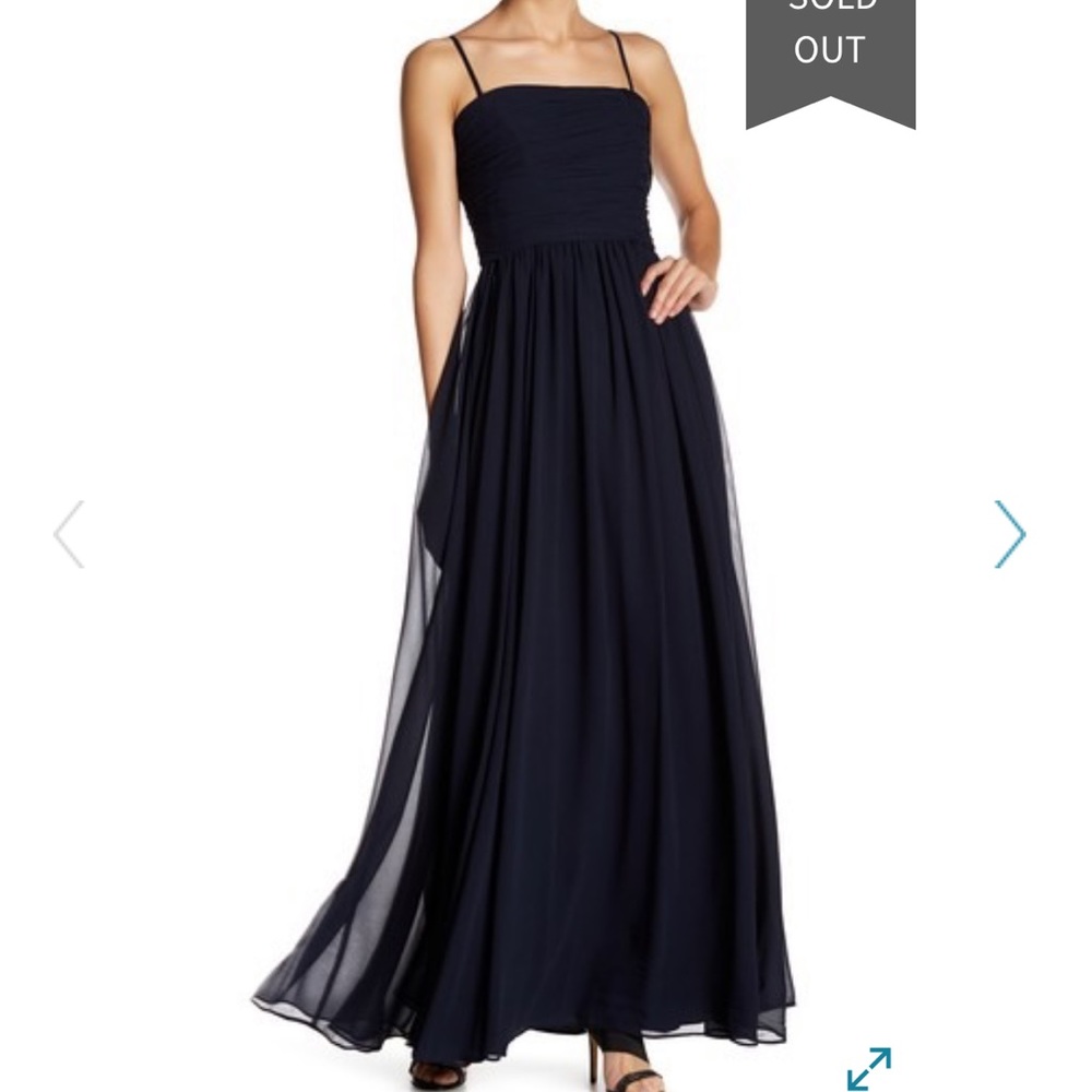 Navy blue Vera wang dress